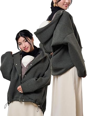 Amazon.co.jp: [スウィートマミー] ママコート 抱っこ おんぶ